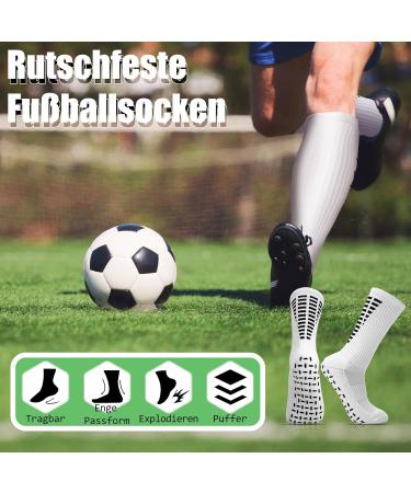 Buy Utensilsto Anti-Slip Grip Socks for Men & Women | Football & Sports Socks (Size 38-46) - Buy Online on GoSupps.com