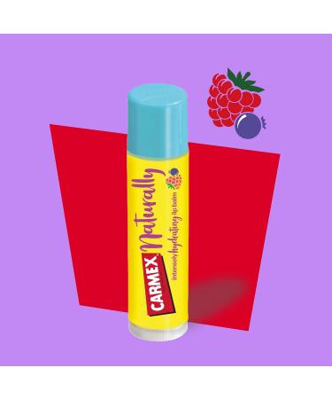 Carma Laboratories Carmex Naturally Red Fruit Lip Balm 425 g naturally hydrates smoothes and soothes NaturallyBerry - Buy Online on GoSupps.com