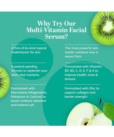TruSkin Facial Serum - 11 Plant-Derived Vitamins & Minerals for Radiant Healthy Skin | International Shipping - Buy Online on GoSupps.com