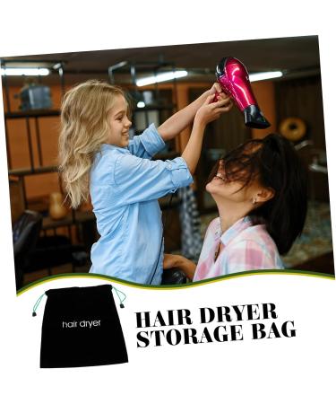 Alipis 2 Pcs Hair Dryer Storage Bag Canvas Travel Bag Hair Dryer Bonnet Hair Blower Storage Bag Tote Bag - Buy Online on GoSupps.com