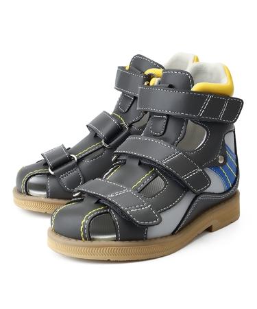 Orthopedic Sandals for Toddlers with Arch and Ankle Support Kids Leather Corrective Shoes 2.5 Big Kid