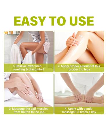 Effective Varicose Veins Treatment Cream | Relieve Leg Swelling & Improve Circulation - Buy Online on GoSupps.com