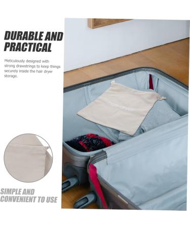 Didiseaon 4pcs Hair Dryer Storage Bag Drawstring Storage Organizer Dryer Travel Case Hairdressing Pouch Fabric - Buy Online on GoSupps.com