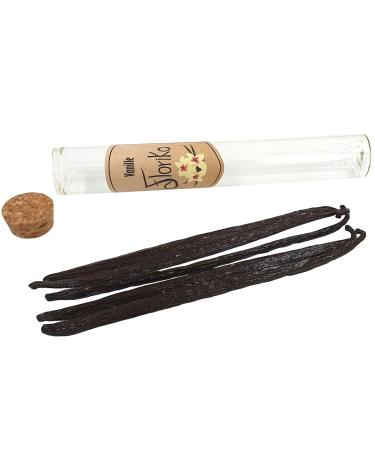 Buy Florika Gourmet Vanilla Pods - 100% Natural Grade 1 from Mexico | 5 Pieces 18-23 cm - Buy Online on GoSupps.com