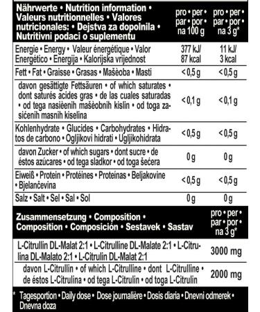 IronMaxx Citrulline Malate 2:1 Ultra Strong Powder - 300g | International Shipping Available - Boost Performance & Energy - Buy Online on GoSupps.com