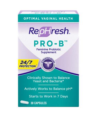 RepHresh Pro B Probiotic Supplement for Women - 30 Capsules