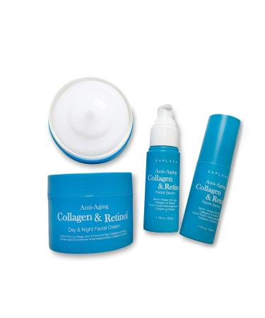 Day & Night Facial Cream Serum - Hydrating Moisturizer for Face Neck & Chest | Korean Deep Moisturizer - Buy Online on GoSupps.com