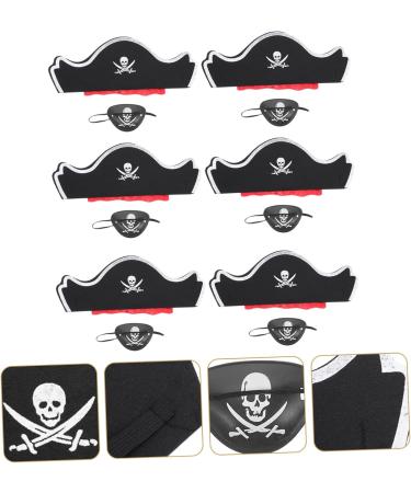 Beavorty 24 Sets Pirate Hair Blindfold Halloween Pirate Hats Pirate Performance Props Pirate Accessories Pirate Party Costume Prop Prom Suits Pirate Costume Cosplay Accessories Cloth - Buy Online on GoSupps.com