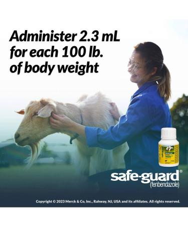 Safe-Guard Fenbendazole Dewormer Liquid 125ml - Effective Parasite Treatment - Buy Online on GoSupps.com