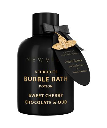 Premium Bubble Bath - Long Lasting Foaming Bubbles - Romantic Bath for Couples - Love Cherry Chocolate & Oud Moisturizing - Relaxing Stress Relief - Calming Self Care Spa Gift for Birthday Christmas