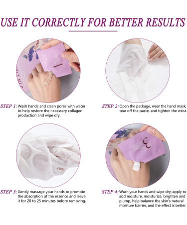 3-in-1 Hand Care Mask - Moisturizing Gloves & Repair Cream for Dry, Aging Hands - Buy Online on GoSupps.com