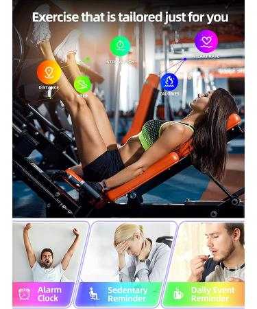 QOOGOT Fitness Tracker - Blood Oxygen SpO2 Heart Rate Monitor, Waterproof Activity Tracker for Android/iOS, 11 Sport Modes, Pedometer, Calorie Counter - Purple - Buy Online on GoSupps.com