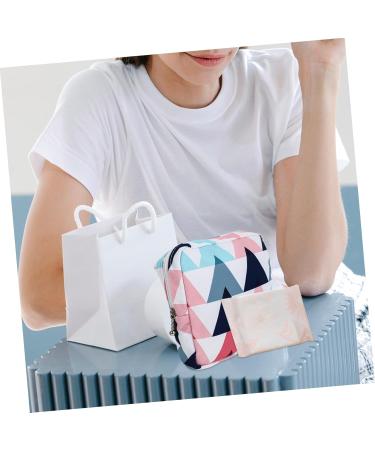 Lurrose 12-Piece Storage Bag for Women | Bandages Tampons & Money Exchange | High Capacity Travel Cosmetic Bag for Teens - Buy Online on GoSupps.com