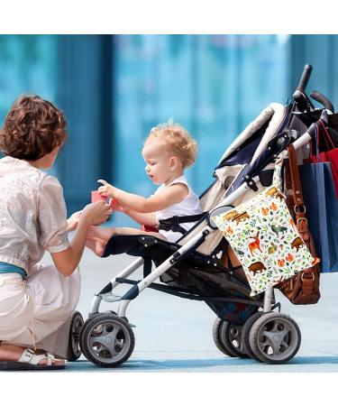 Ntgrty Diaper Bag Set - 2 Waterproof Nappy Bags for Babies Wet Dry Laundry Bag for Travel Gym Beach & Camping (Animal Print) - Buy Online on GoSupps.com