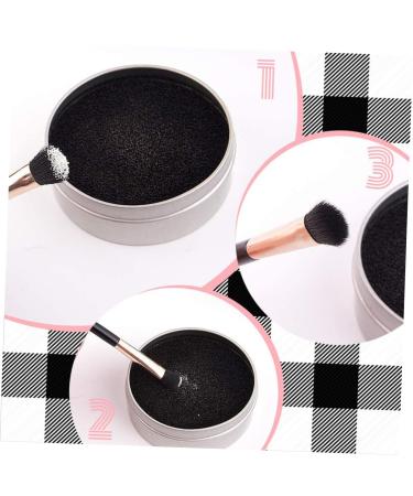 Didiseaon Makeup Sponge Cleaning Tool Set - Heart Shaped Glass Dish & Activated Carbon Sponge for Cosmetics - Buy Online on GoSupps.com
