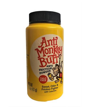 Travel Size Anti-Monkey Butt Body Powder 1.5oz