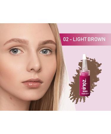 Zola Henna Eyebrow Set 6 shades of 10g each - Buy Online on GoSupps.com