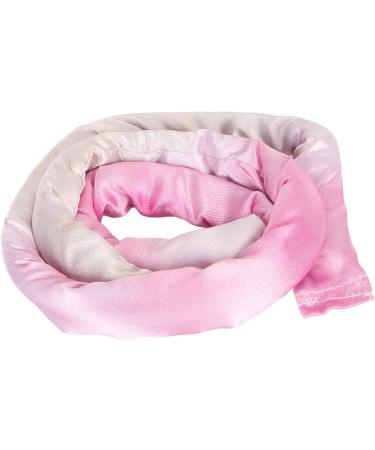 Spiral Lock Hair Tie Tie Dye Pink Men Women Bendable Dreadlocks Hair Tie Ponytail Holder Accessory - Buy Online on GoSupps.com