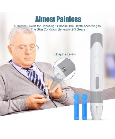 IKZA G-666B Blood Glucose Monitor with Lancing Device - Diabetes Testing Kit - Buy Online on GoSupps.com