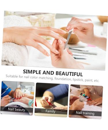  WOONEKY WOONEKY Multifunctional Manicure Mixing Board Heart-Shaped Foundation Mixing Tray for Nail Polish Art - Buy Online on GoSupps.com