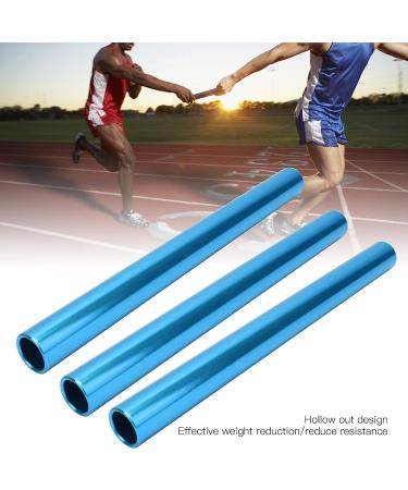 Keenso 3 Pcs Aluminum Alloy Relay Race Baton for Track and Field Sprint Match - Blue - Buy Online on GoSupps.com