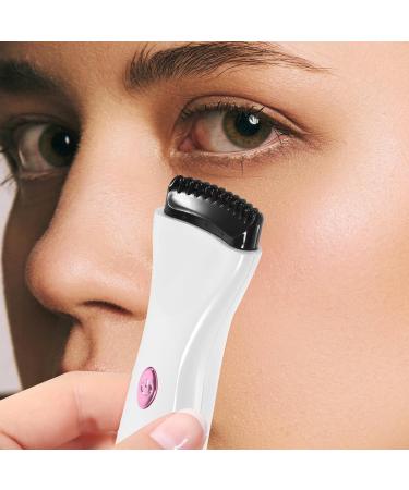 PATKAW Heated Eyelash Curlers Heated Lash Curler Electric Eyelash Curler USB Rechargeable Natural Curling Long Lasting Temp Settings for Makeup Tools Women White - Buy Online on GoSupps.com