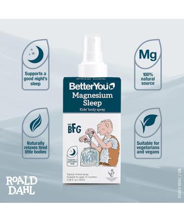 BetterYou Kids Bundle - Magnesium Sleep Body Lotion and Magnesium Sleep Kids' Body Spray - Baby Cream - Lavender and Chamomile Infused - 2 pc - Buy Online on GoSupps.com