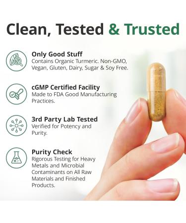 Turmeric Curcumin Boswellia with Ginger & BioPerine - 95% Curcuminoids, Joint & Cartilage Support - 60 Vegan Capsules - Buy Online on GoSupps.com