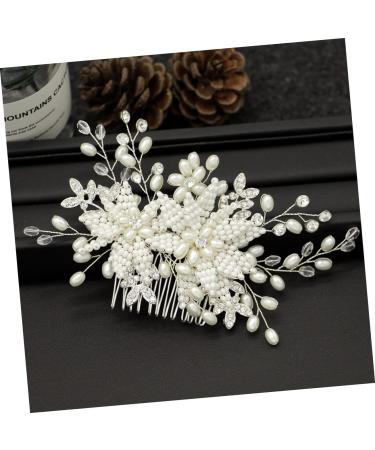 FRCOLOR Set of 2 headpieces for the bride bridesmaids headwear hair comb crystal hair comb bridal hair pin hair accessory for wedding bridal hair comb bridal hairstyles - Buy Online on GoSupps.com