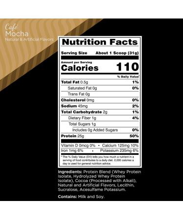 Rule 1 Proteins R1 Protein Isolate - 5lbs Cafe Mocha - Buy Online on GoSupps.com