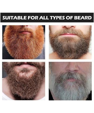 Beard Dye Shampoo For Men Shampoo For Gray White Beard Rapi Color Black Dye Creates The Look Of A Thicker And Fuller Beard 100ml - Buy Online on GoSupps.com