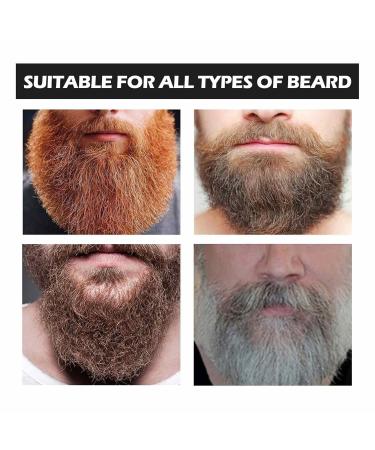 Beard Color Shampoo for Men - 100ml Organic Gray Beard Remover & Care - Buy Online on GoSupps.com