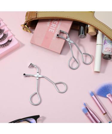 2 Pack Mini Eyelash Curler - Professional Silicone Makeup Tool for All Lash Shapes | No Pinching Dramatic Look - Buy Online on GoSupps.com