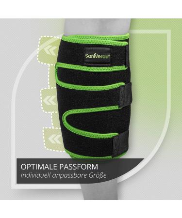 Saniverde Wade Bandage - Velcro Compression Bandage for Men & Women | Prevent Circulatory Disorders & Cramps - Buy Online on GoSupps.com