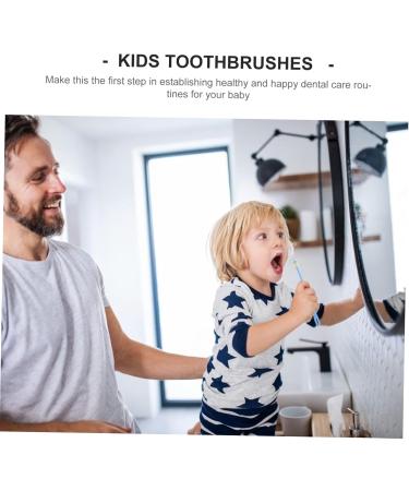 Frcolor 24-Pack Baby Toothbrush Finger Holders | Safe & Soft Training Toothbrushes for Kids - Buy Online on GoSupps.com