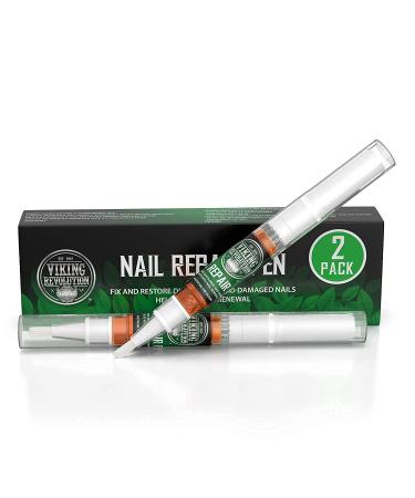 Nail Repair Gel Pen - Antifungal Treatment for Toe and Finger Nails - Strengthens and Repairs Brittle Nails - 2 Pens - Buy Online on GoSupps.com