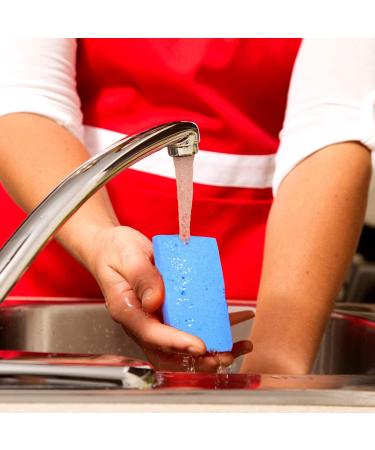 Mudder 6-Piece Pet Hair Remover Set | Pumice Stone Tool for Laundry & Furniture | Reusable & Easy to Clean | Blue | 4 Inch - Buy Online on GoSupps.com