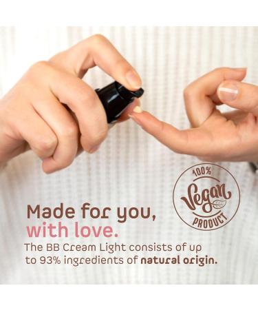 Jean & Len BB Cream Satin Butterfly Light - Vegan Blemish Balm for Redness & Imperfections Non-Comedogenic Paraben & Silicone Free 30ml - Buy Online on GoSupps.com