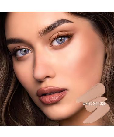 FOCALLURE Shimmer and Matte Eyeshadow Stick - Long Lasting, Waterproof Eye Makeup (COOKIE) - Buy Online on GoSupps.com