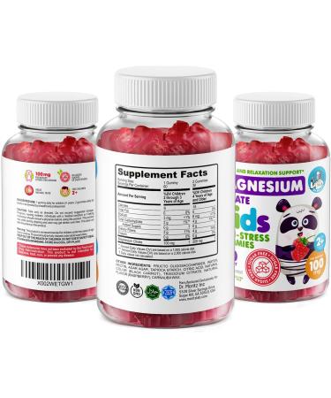 Kids Magnesium Gummies Sugar-Free 120 Count and Magnesium Gummies Sugar-Free 120 Count - Calm Magnesium Gummies Supplement for Children Sugar-Free Magnesium Calm Chews for Kids & Adults - Buy Online on GoSupps.com