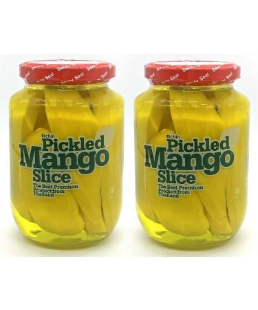 Richin Premium Pickled Mango Slice 2 Jars 16 Oz / 1 Lbs each Jar