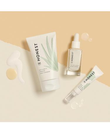 Buy Honest Beauty Get Clarity Cream to Foam Acne Cleanser for Oily Skin | Vegan Cruelty-Free Colloidal Sulfur & Apple AHAs | 4 fl oz - Buy Online on GoSupps.com
