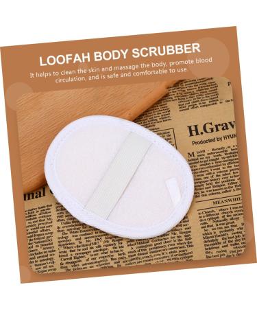 8 Pcs Organic Loofah Bath Set - Exfoliating Pads Sponge & Brush for Luxurious Spa Experience | International Shipping Available - Buy Online on GoSupps.com