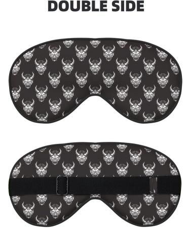 Vintage Devil Mask Sleep Mask | Adjustable Double-Sided Eye Cover | Soft Sleeping Eye Mask | Perfect Shading & Eye Edema Reduction | International Shipping Available - Buy Online on GoSupps.com