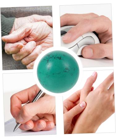 Healeeved 2st Turkish Handball Massage Balls - Stress Relief & Fitness | Chinese Smoothing Balls for Health Exercises (Green 6x6x6cm) - Buy Online on GoSupps.com