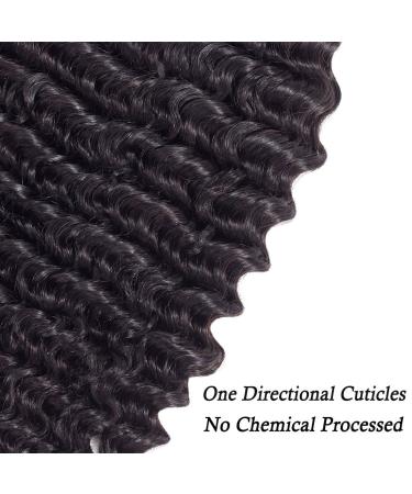 12A Grade Brazilian Virgin Hair - Pineapple Deep Wave 3 Bundles (20, 22, 24 inch) - Unprocessed Remy Hair - Buy Online on GoSupps.com