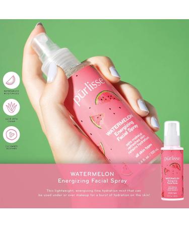 Purlisse Watermelon Energizing Facial Mist Spray - Hydrating Face Spray for All Skin Types - Buy Online on GoSupps.com