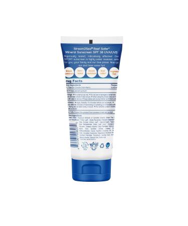 Stream2Sea SPF 30 Mineral Sunscreen | Biodegradable & Reef Safe | Non-Greasy Face & Body Protection | 3 Fl Oz - Buy Online on GoSupps.com