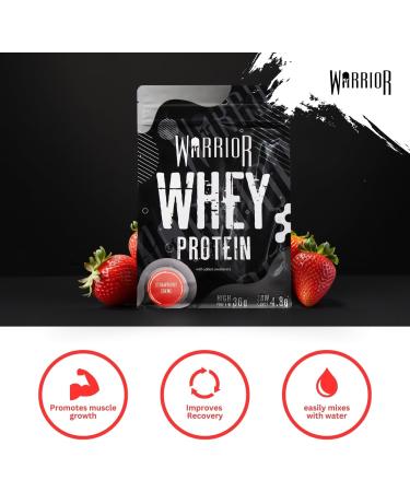 Whey Strawberry Creme - 2000g - Buy Online on GoSupps.com