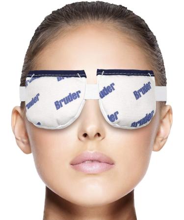 Bruder Eye Care Bundle: Moist Heat Eye Compress & Hypochlorous Acid Solution Spray - Buy Online on GoSupps.com